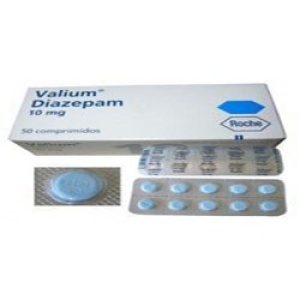 Packet of (Diazepam/ Valium ) Diazepam 10mg tablets by Roche to buy online