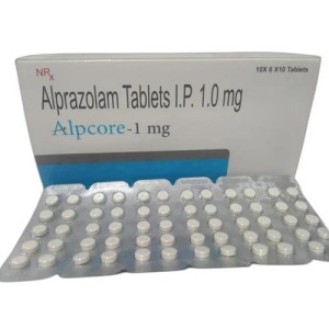 Packet of Xanax Alprazolam 1.0mg tablets