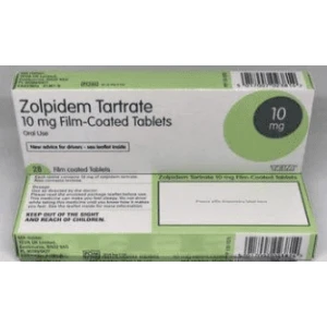 Pack of Zolpidem Tartrate 10mg tablets to buy