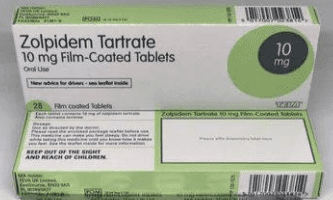 Pack of Zolpidem Tartrate 10mg tablets to buy