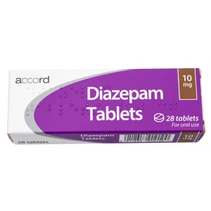 Diazepam 10mg 28 Tablets