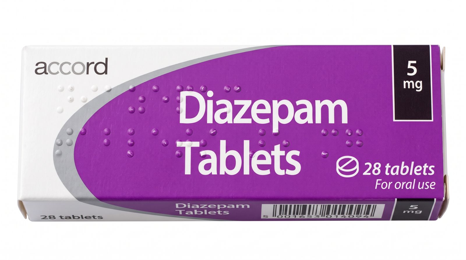 Diazepam 5mg 28 Tablets